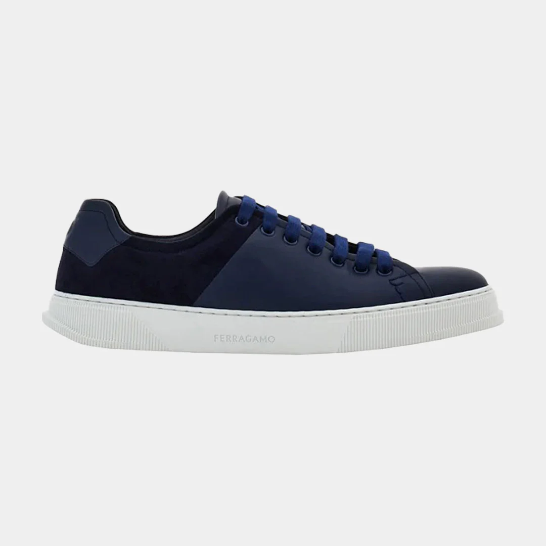 Tenis Clayton Low-Top Azul Marino S.F.