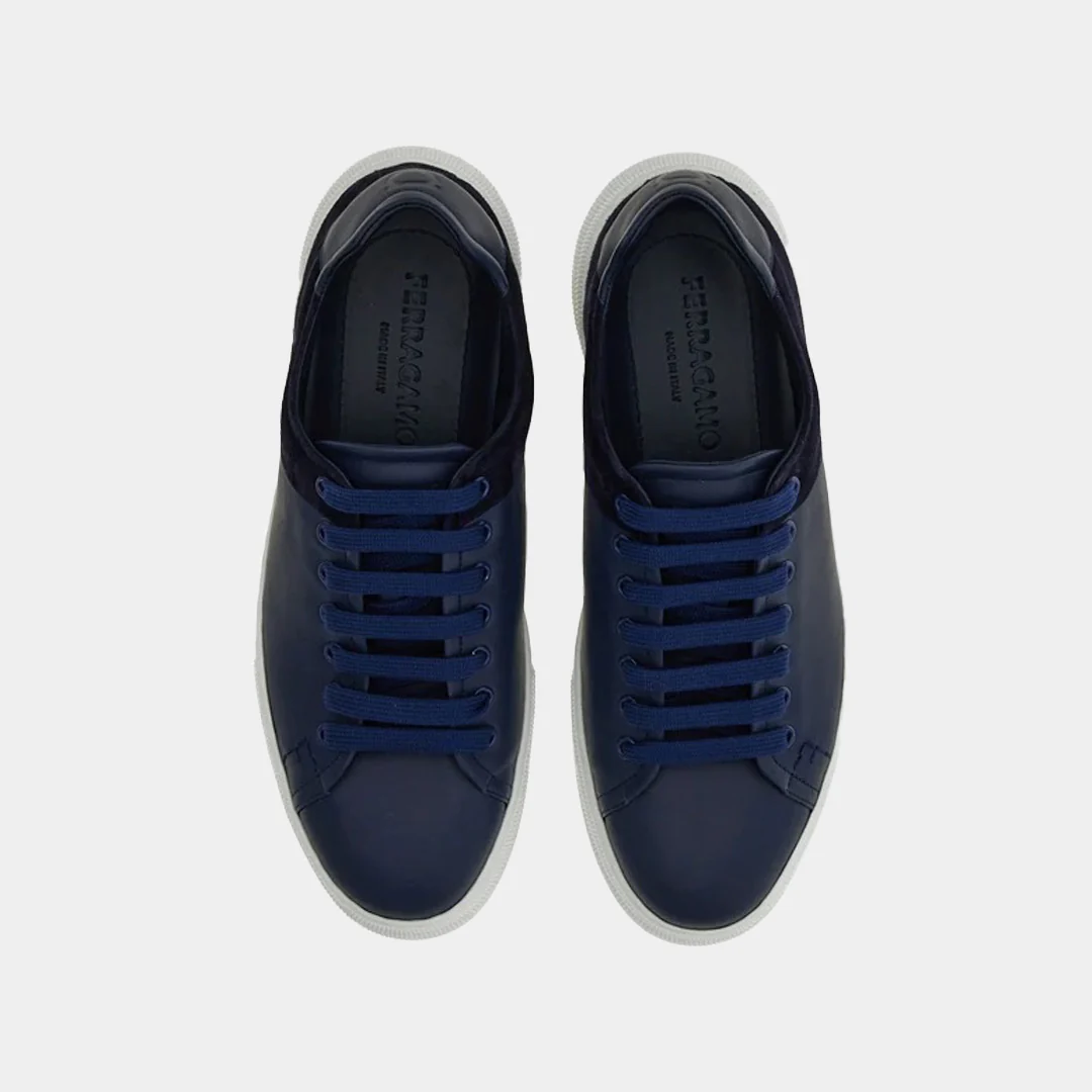 Tenis Clayton Low-Top Azul Marino S.F. - Imagen 4