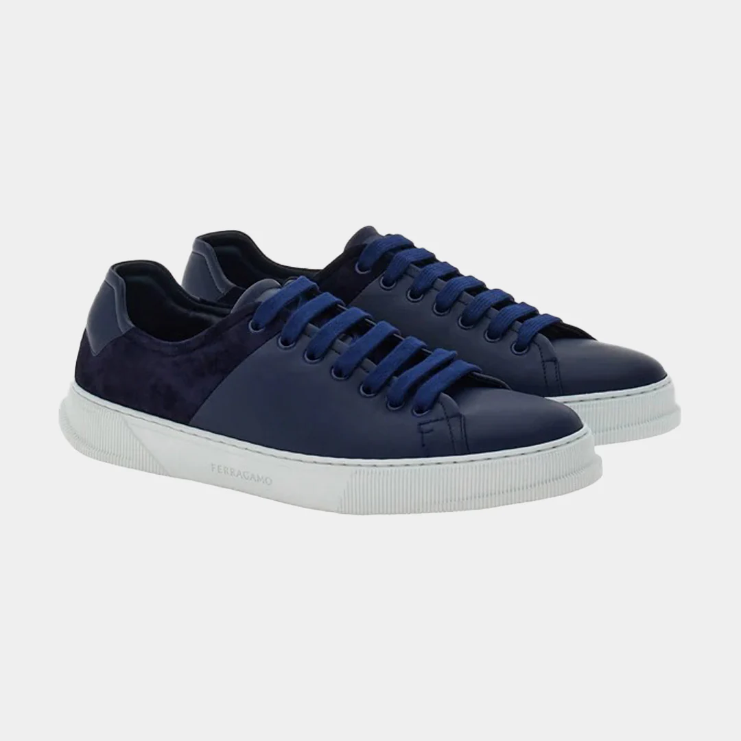 Tenis Clayton Low-Top Azul Marino S.F. - Imagen 6