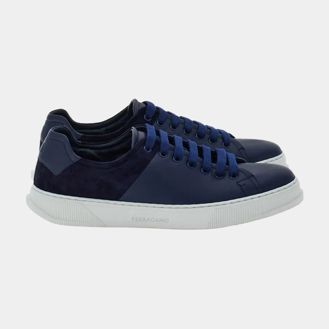Tenis Clayton Low-Top Azul Marino S.F. - Imagen 7
