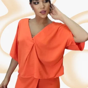 Camisa Escote Fluida