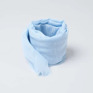 Pañuelo Liso Marsala Celeste Humana