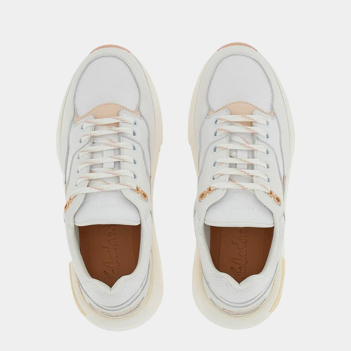 Tenis Dama Cosma Low-Top Blanco/Crema S.F. - Imagen 3