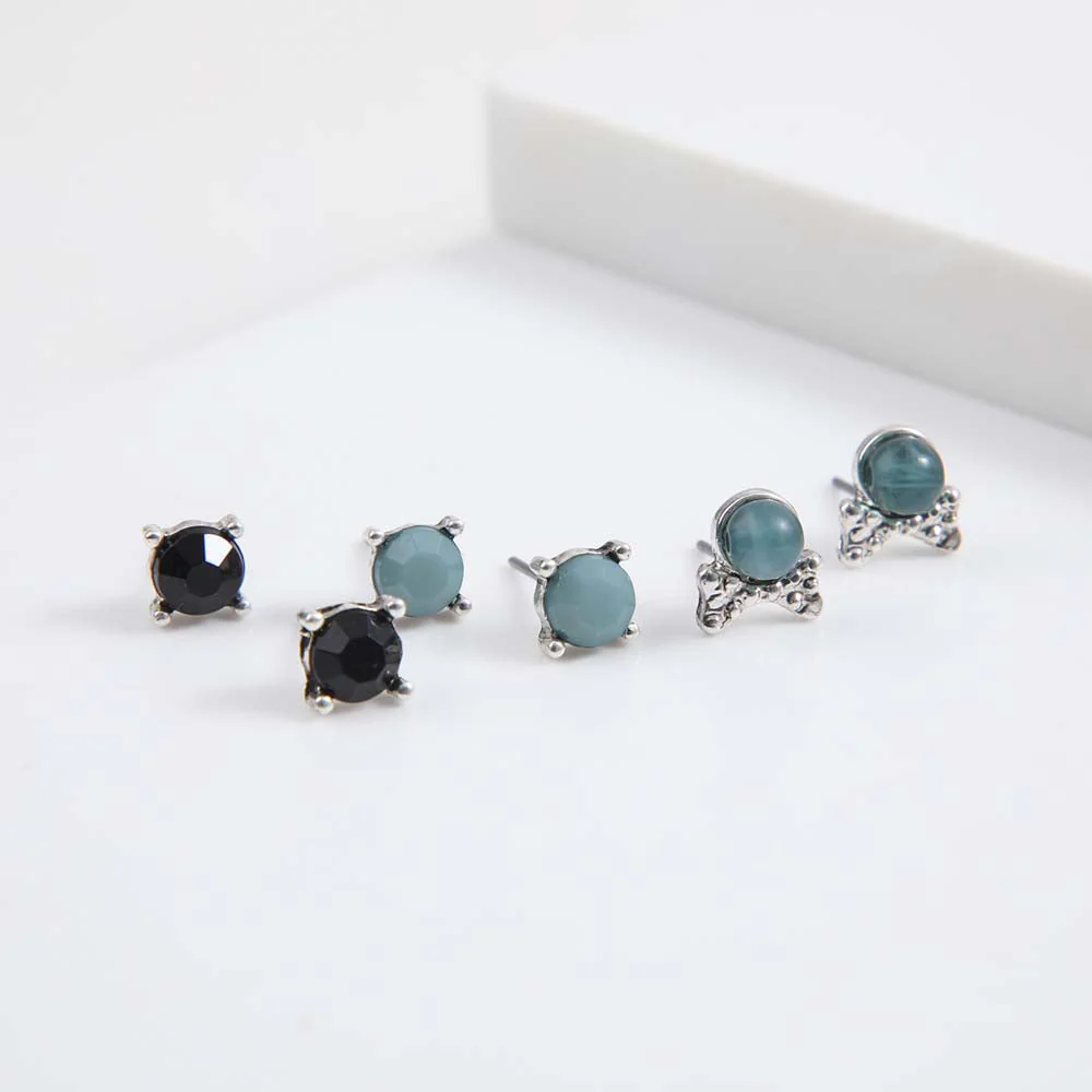 Set Aros Ski Azul Tatienne