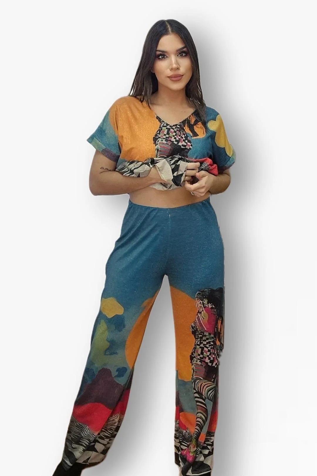 Pantalon Damero Shoes - Imagen 3