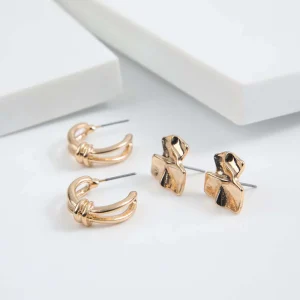 Set de Aros Who Dorados i-D