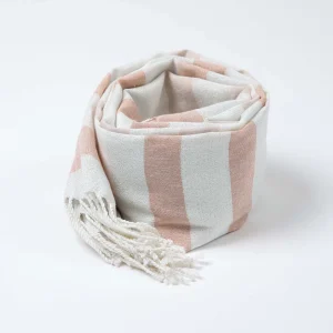 Pañuelo Liso Rayas Rojo i-D