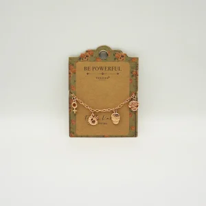 Pulsera Blanda Rose Gold Power Woman Frida Kahlo Tatienne