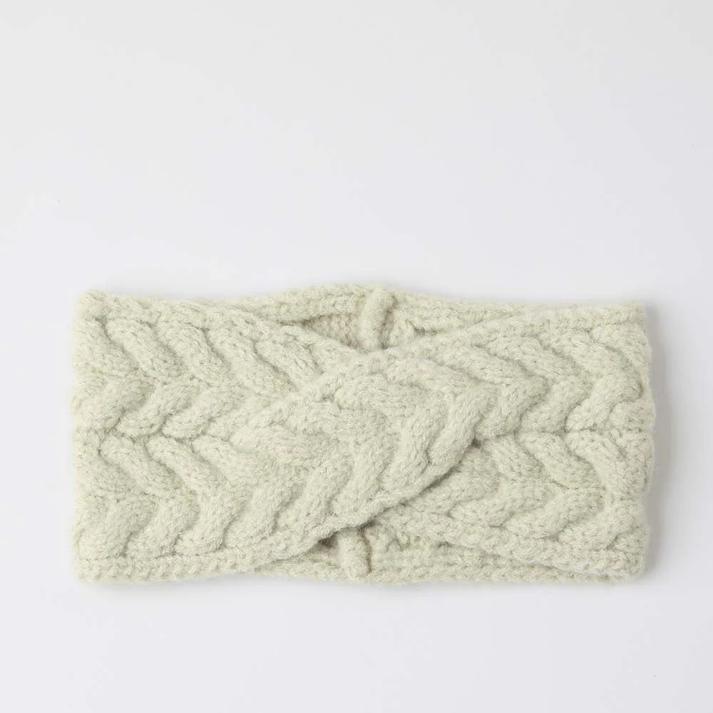 Cintillo Tejido Trenzas Verde i-D