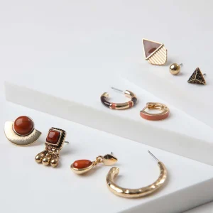 Set Aros Fole Dorado Humana