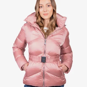 Chaqueta Dama Palo Rosa Nylon H&B