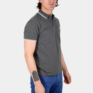 Camiseta Polo Gris Claro H&B