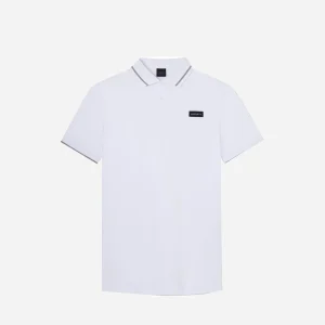 Camiseta Polo Pique Blanca H.L.