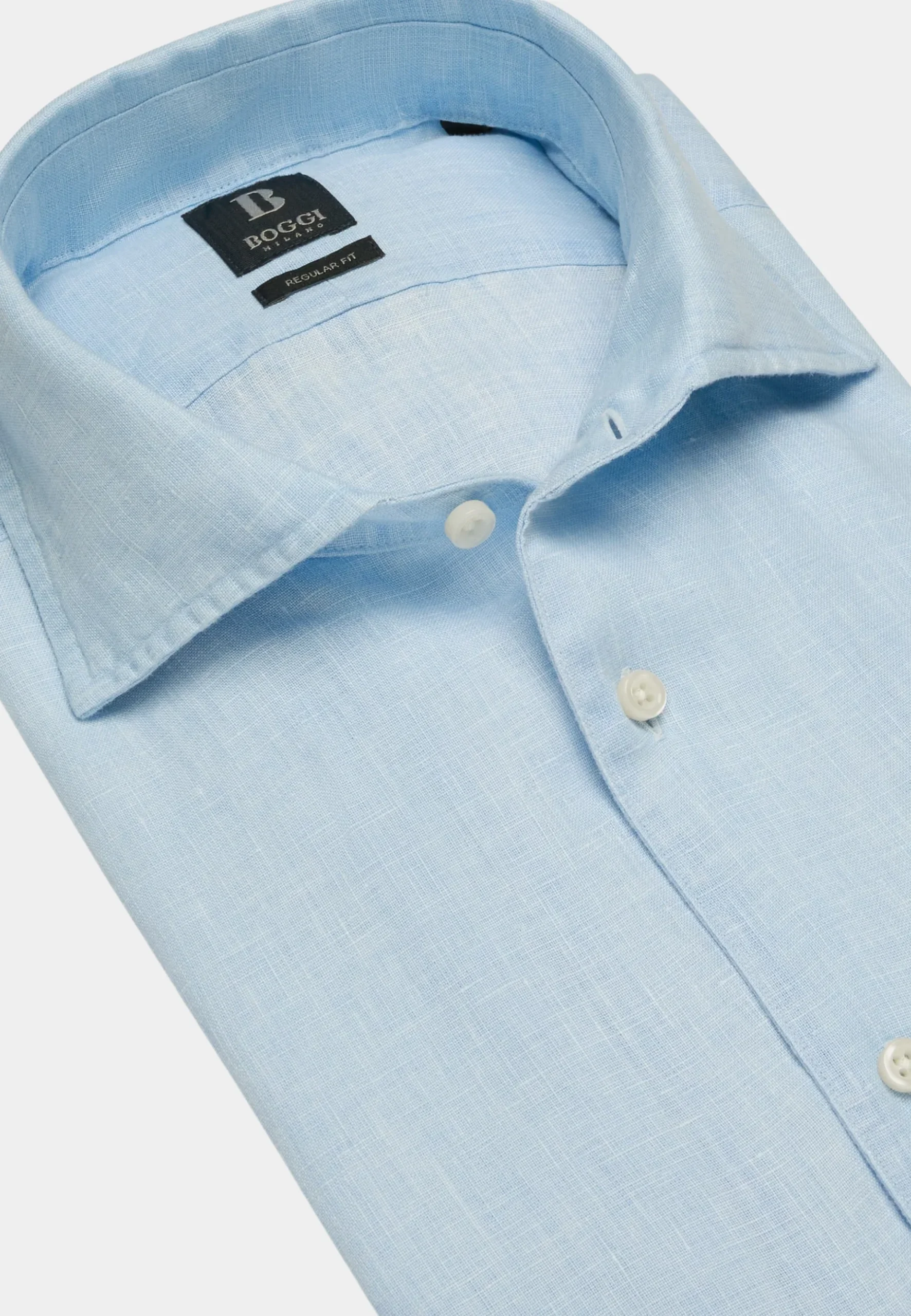Camisa Azul Lino B. - Imagen 6
