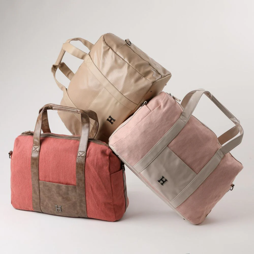 Bolso Hawai Rosado y Ivory Humana - Imagen 5