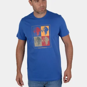 Camiseta T_shirt Azul Marino H&B
