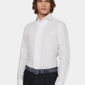 Camisa Rayas Neutros B.