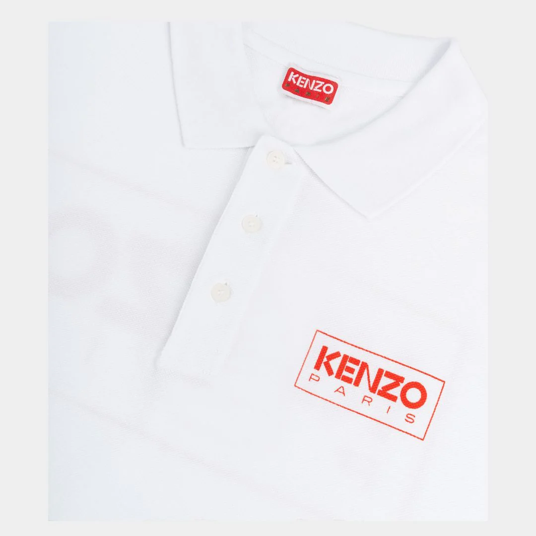 Camiseta Polo Hombre Blanca K. - Imagen 3