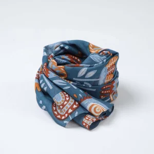 Pañuelo Estampado Victoria Azul Tatienne