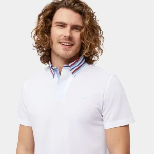 Camisa Polo Blanca Hombre Con Su logo H&B