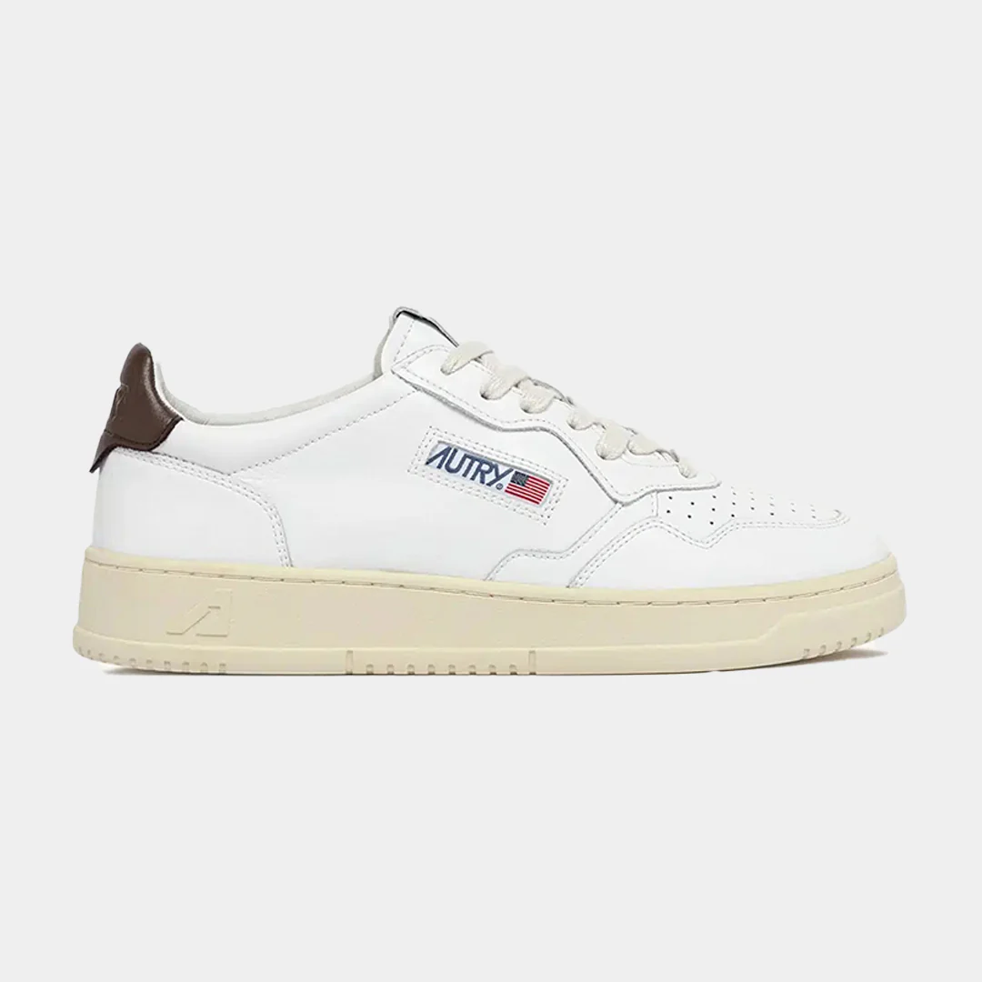 Tenis Medalist Low Blanco/Marrón