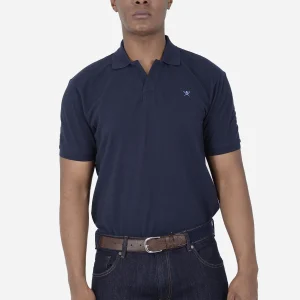 Camiseta Polo Negra H.L.