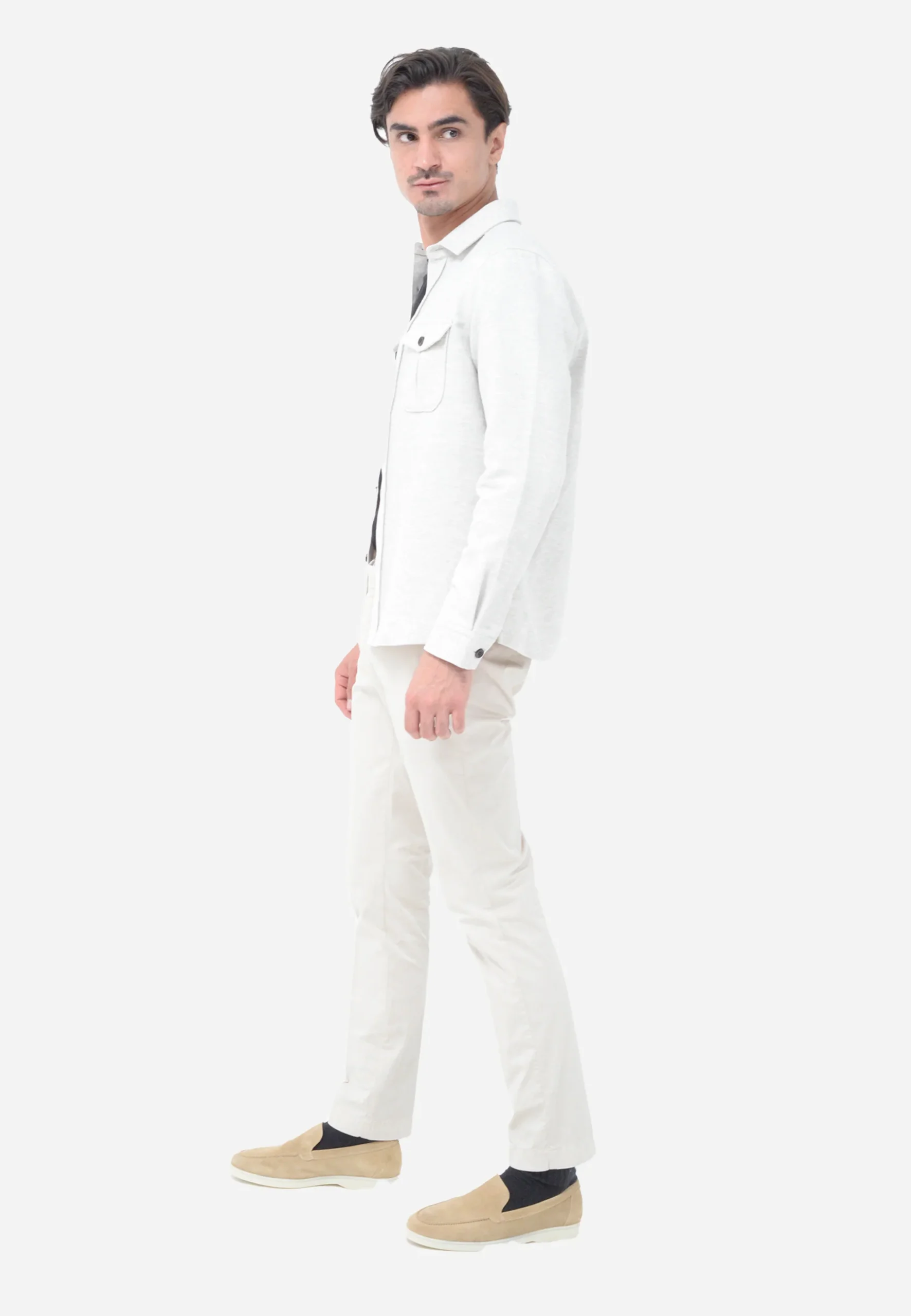 Chaqueta Blanca Botones Plateados H.L. - Imagen 6