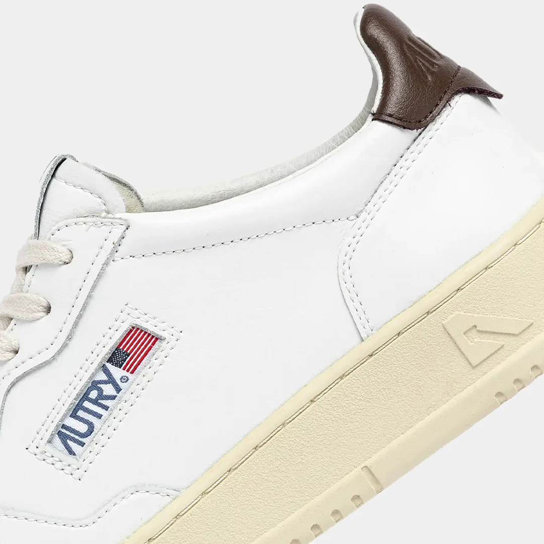 Tenis Medalist Low Blanco/Marrón - Imagen 4