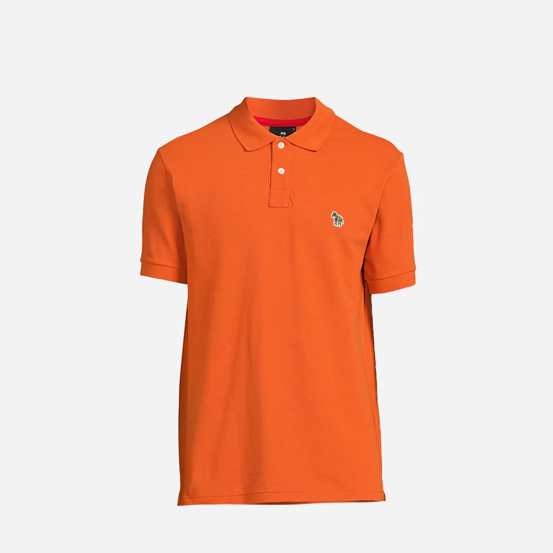 Camiseta Polo Hombre Naranja P.S. - Imagen 5