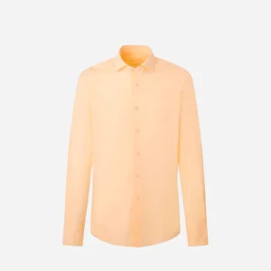 Camisa de Manga Larga Color Salmón H.L.