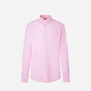 Camisa Clásica  Cuello Abotonado Rosa H.L.