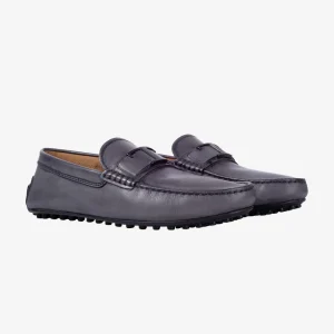 Zapato Mocasines City Gommino Azul Marino T.