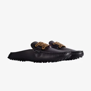 Zapato Dama Tipo Mule Gommino Negro T.