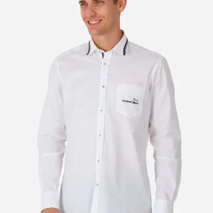 Camisa Hombre Clásica Blanca H&B