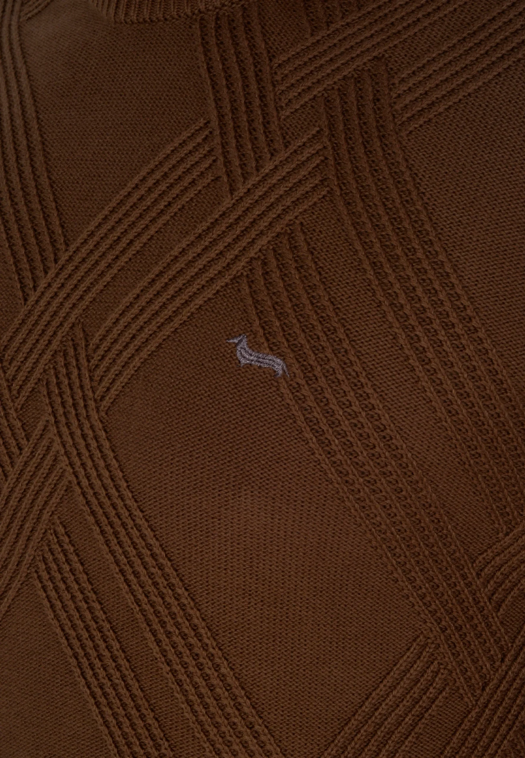 Sweater Tejido Marón H&B - Imagen 4