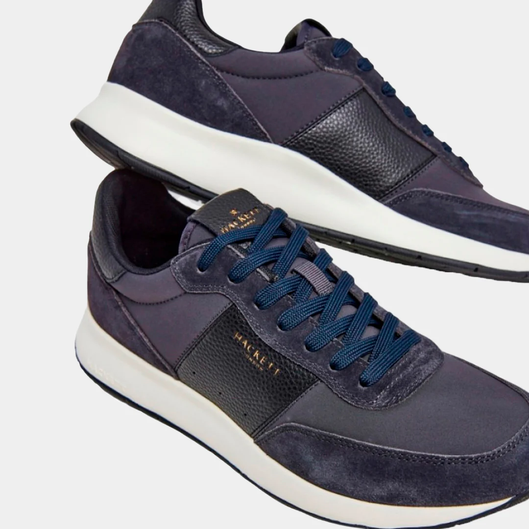 Zapatillas Azul Suela Bicolor H.L. - Imagen 5