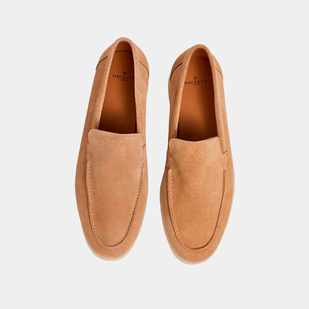 Mocasines Café Gamuza H.L. - Imagen 3