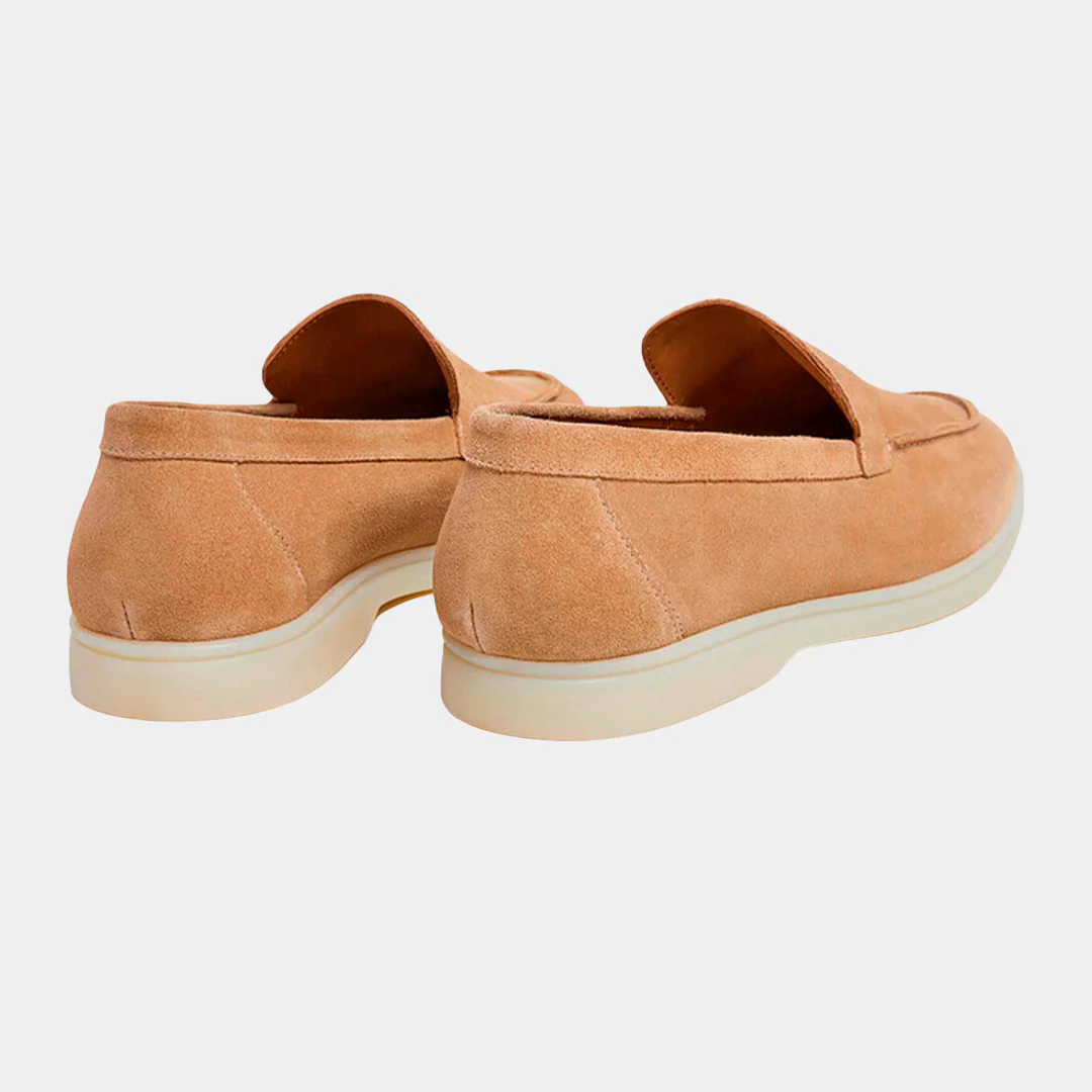 Mocasines Café Gamuza H.L. - Imagen 4