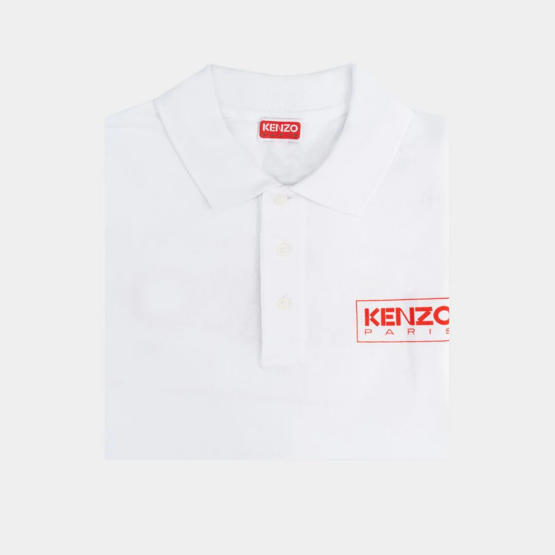 Camiseta Polo Hombre Blanca K. - Imagen 4