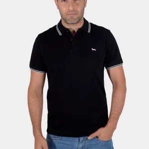 Camiseta Polo Negro H&B