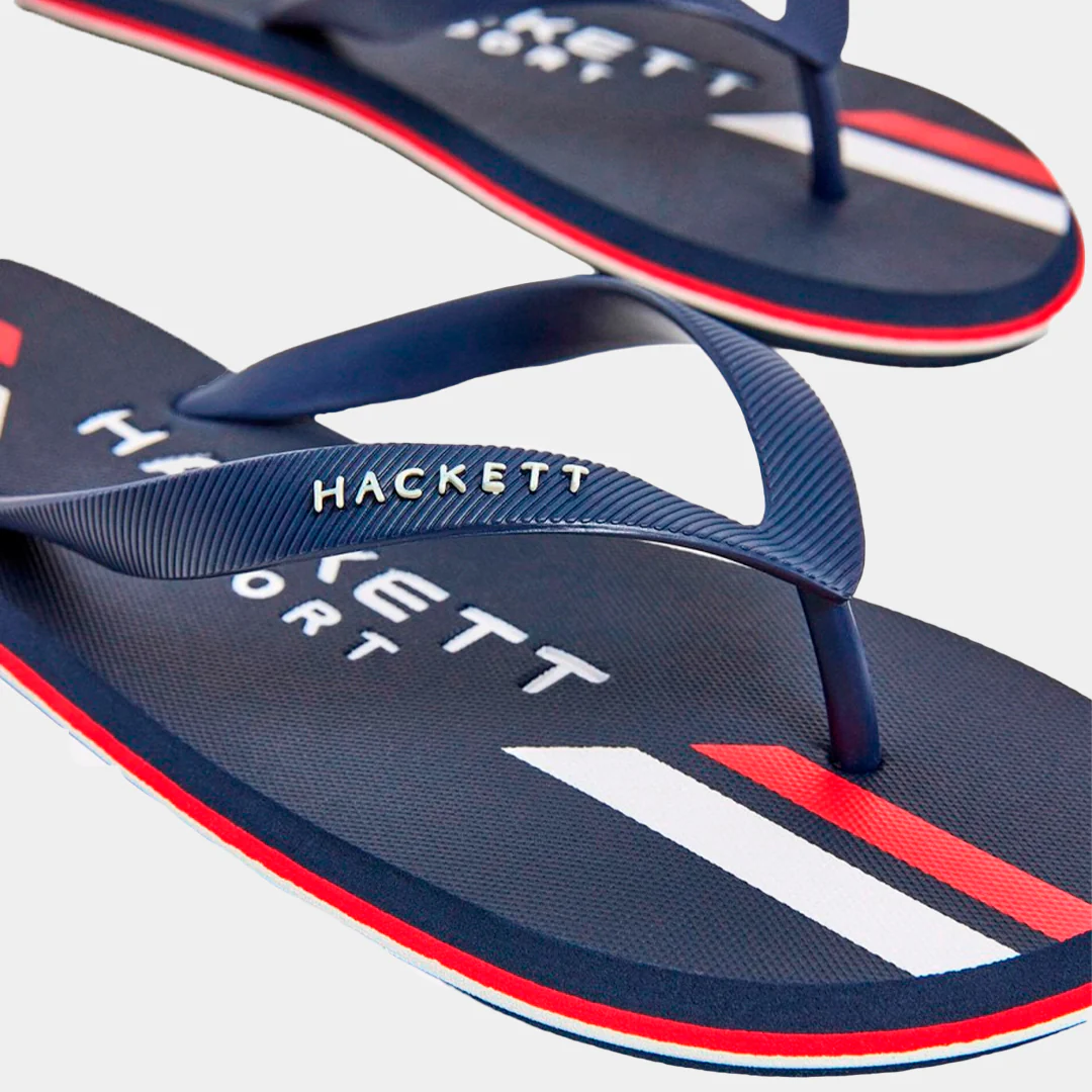 Sandalias Hombre Azul/Rojo H.L. - Imagen 3