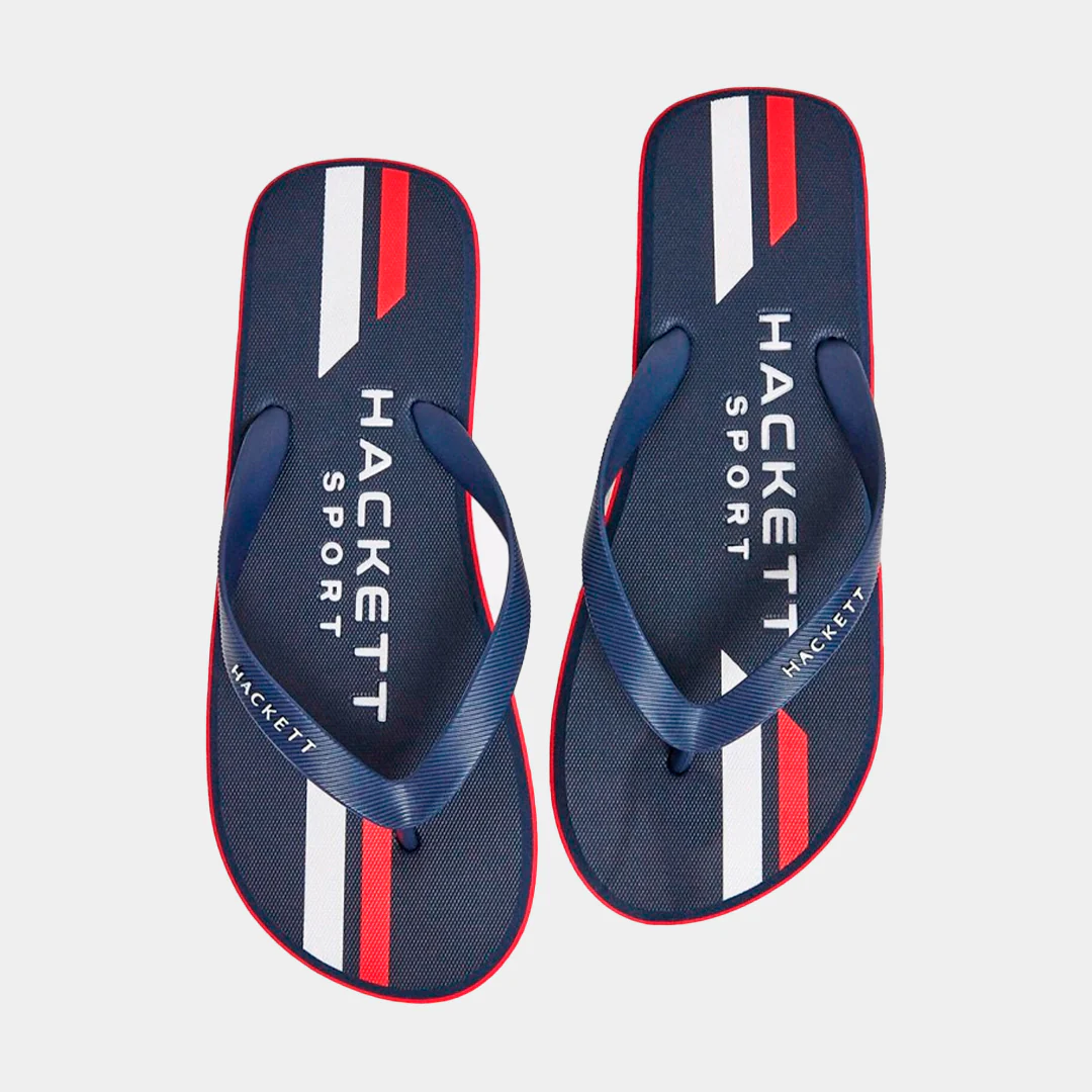 Sandalias Hombre Azul/Rojo H.L. - Imagen 4