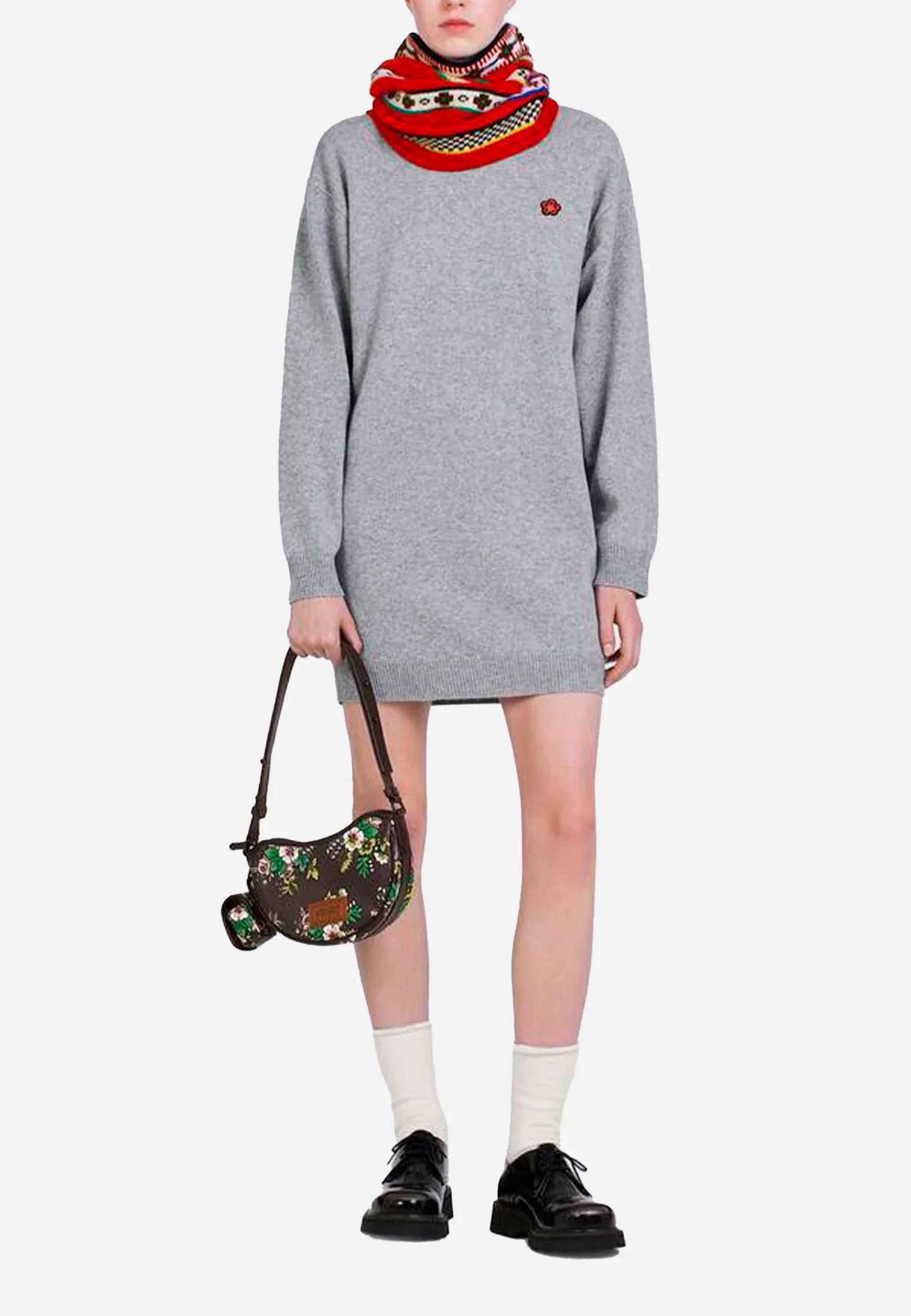 Vestido Dama Gris K. - Imagen 5