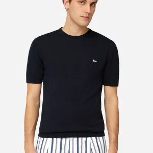 Camiseta Hombre Tshirt Azul H&B