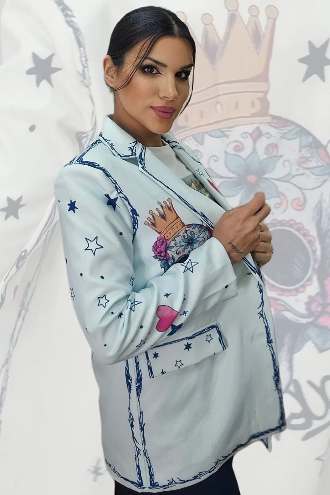 Blazer Tendezies Azul