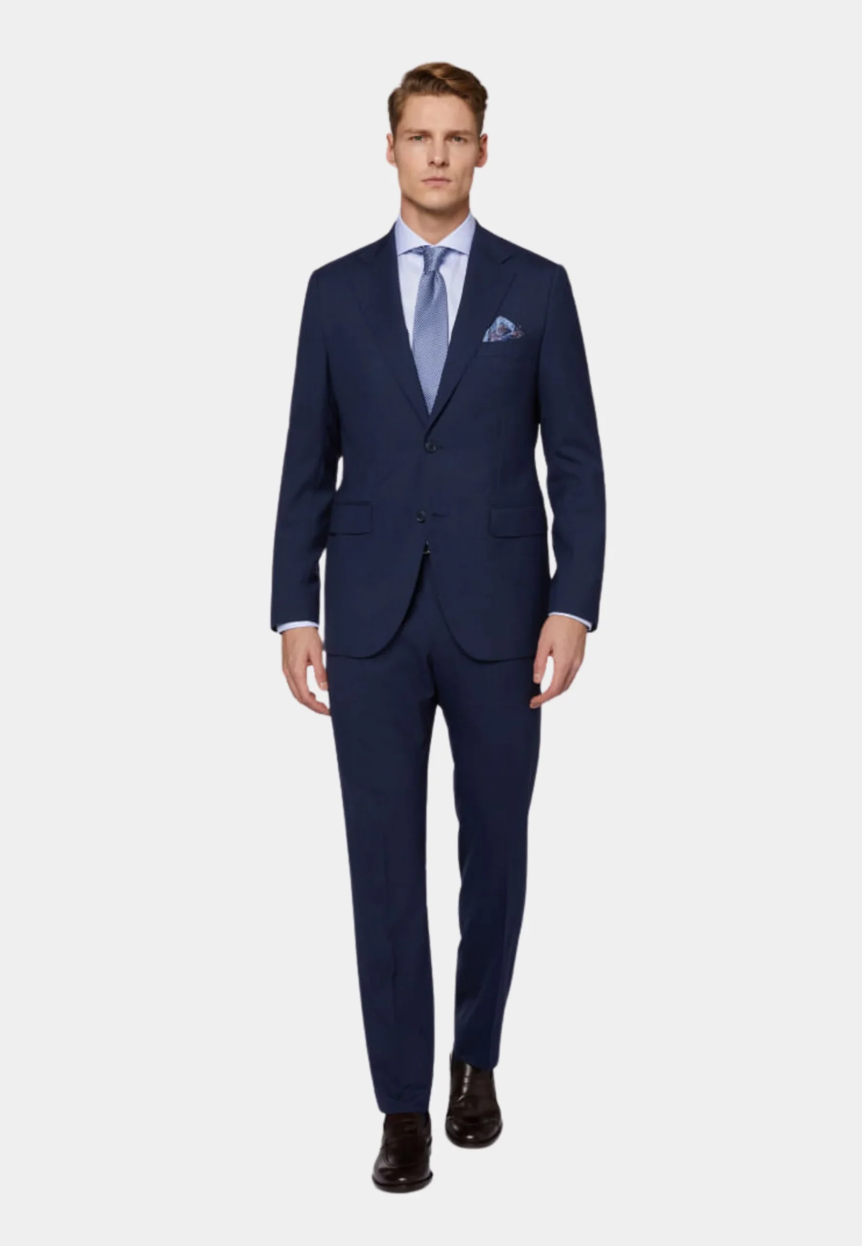 Traje de Hombre Clásico Azul Real B. - Imagen 3