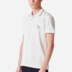 Camiseta Polo Hombre Blanca P.S.