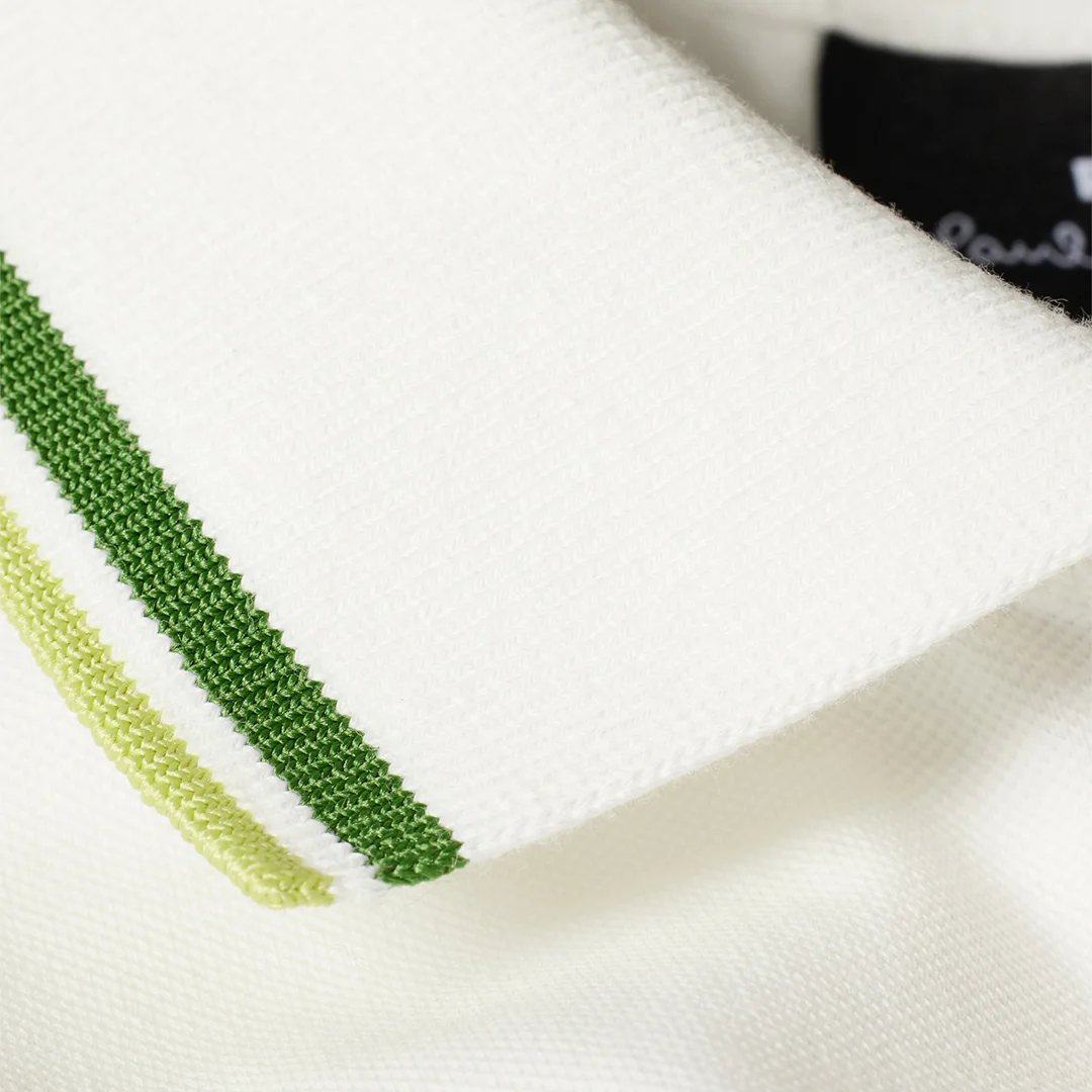 Camiseta Polo Hombre Blanca P.S. - Imagen 6