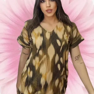 Camiseta Oliva Lurex