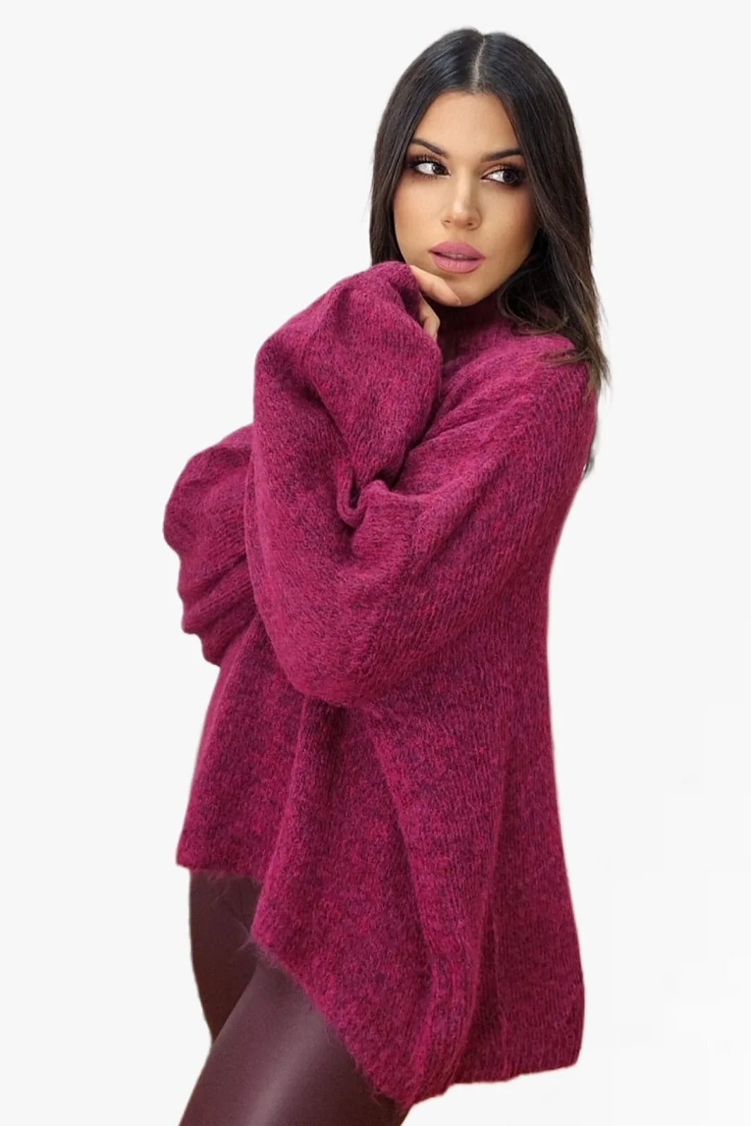 Jersey Manga Abullonada Rojo - Imagen 4